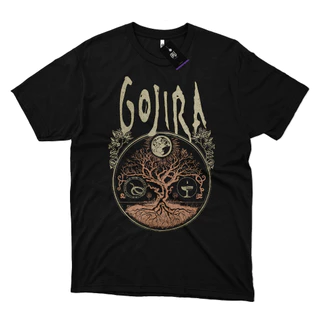 Camiseta Gojira World Tree 100% Algodão