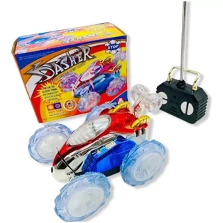 Carinho Controle Remoto Carro Maluco Gira 360º C/ Luzes Led em Oferta na Shopee