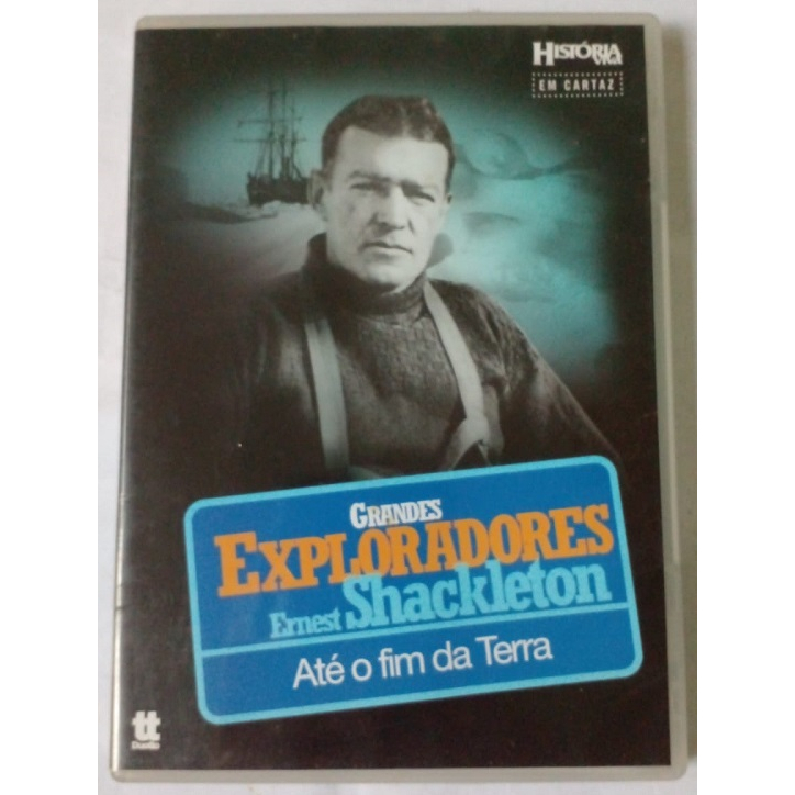 DVD Original - Grandes Exploradores Ernest Shackleton | Shopee Brasil