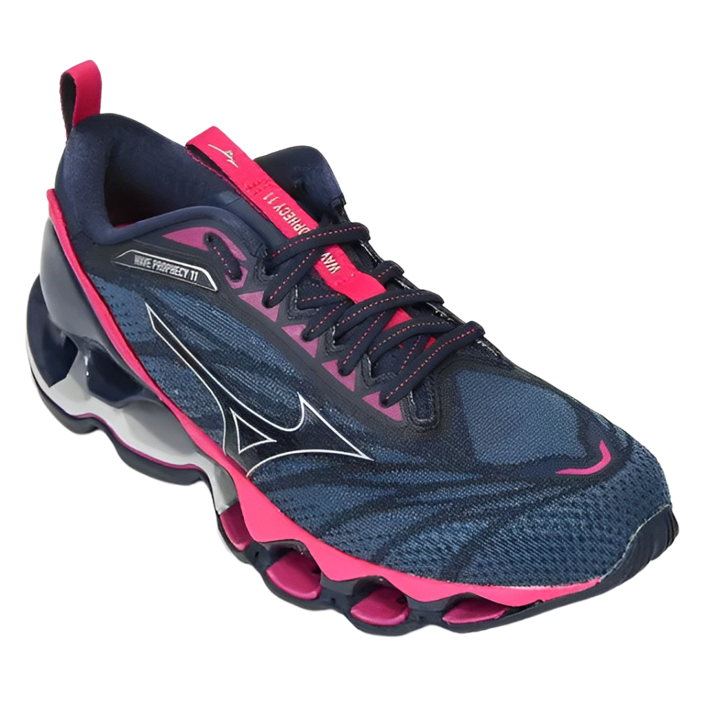 Mizuno pro 6 sales cinza e rosa