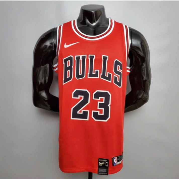 Camisa Regata Basquete Bulls Vermelha NBA 2023 Com Nome do Jogador ...