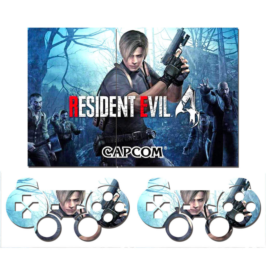 Skin adesiva para Playstation / PS2 Slim - Resident Evil | Shopee Brasil