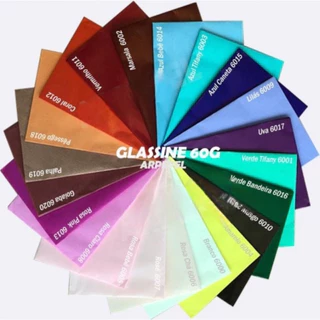 Papel Glassine (Papel Manteiga) 60gr 50x70 - Preto 6021