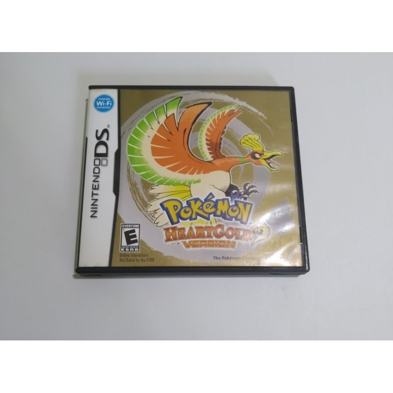 Pokémon Heartgold Original Nintendo DS DSi 2DS 3DS Shopee Brasil