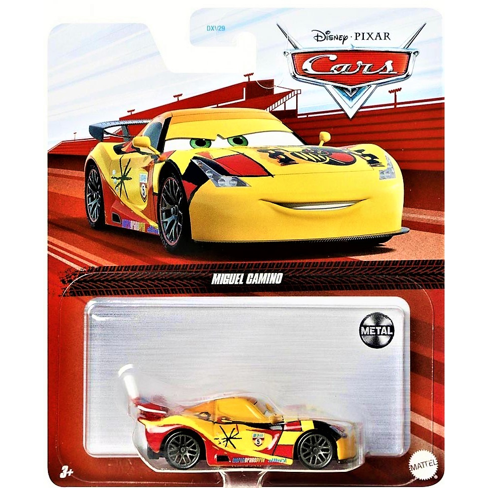 Disney Cars 2 Miguel Camino Miniatura Filme Carros Mattel Shopee Brasil