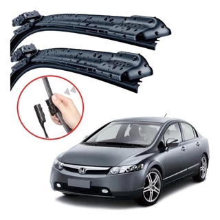 Par Palheta Limpador Parabrisa Civic 07 11 Mod Original