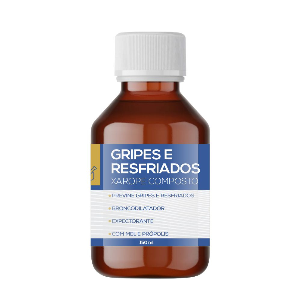 Xarope Gripes e Resfriados Infantil e Adulto - 150ml | Shopee Brasil