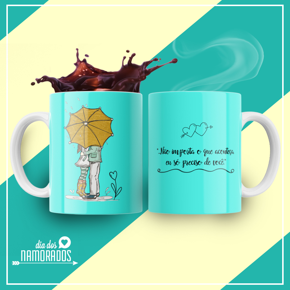 Caneca Personalizada Dia Dos Namorados Casal Apaixonados Shopee Brasil 2695