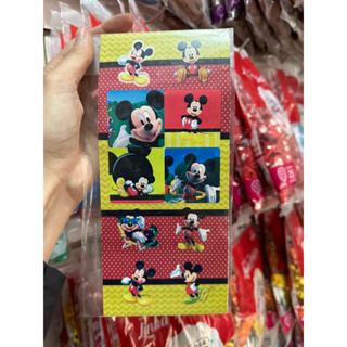Adesivo Quadrado Mickey - 30 unidades