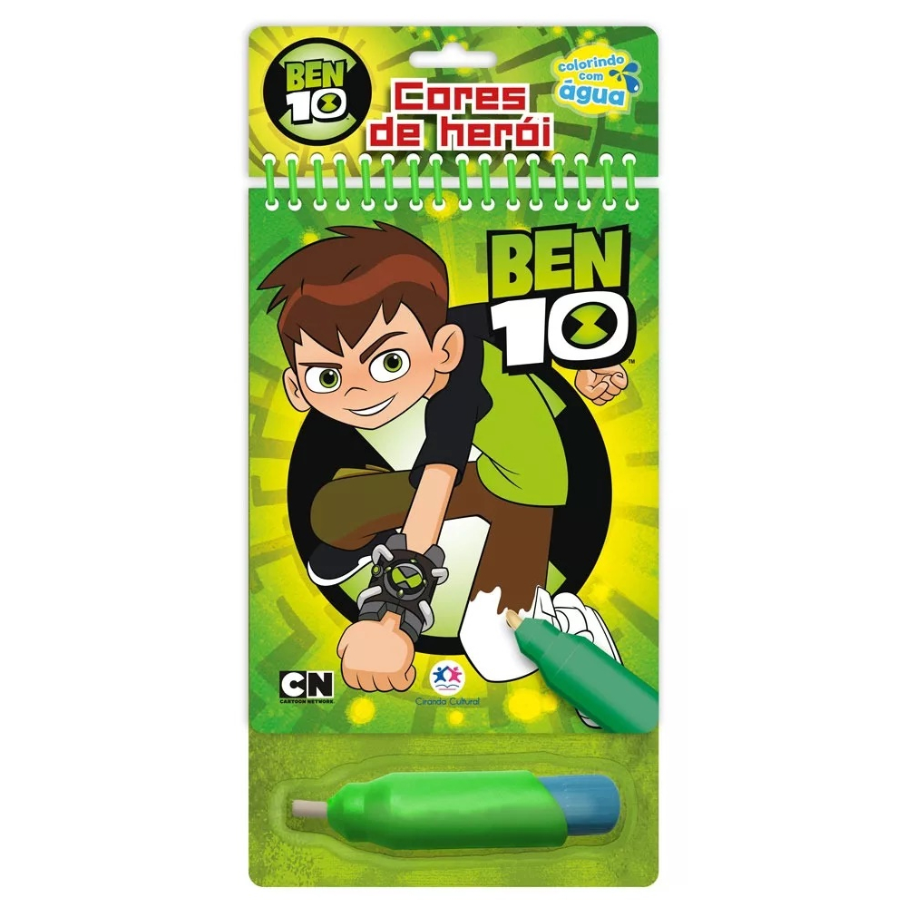 Ben 10 - Cores Do Herói, De Cultural, Ciranda. Ciranda Cultural Editora E  Distribuidora Ltda., Capa Mole Em Português, 2020 | Shopee Brasil