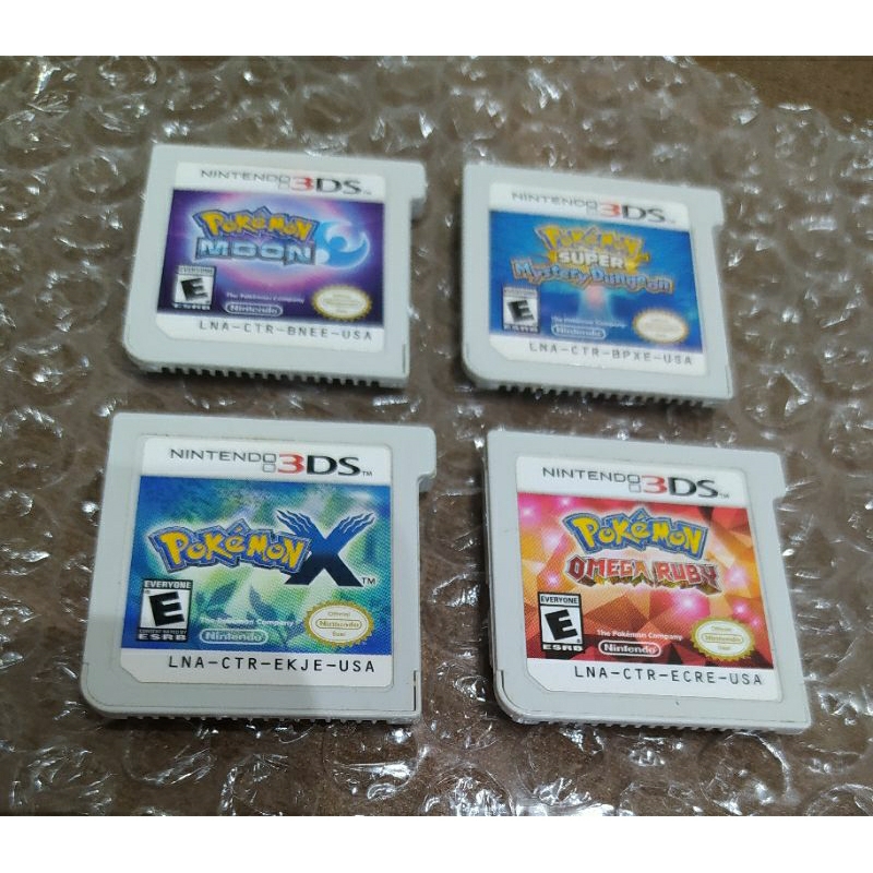Jogos de Nintendo 3ds Pokémon Moon/ Sun Pokémon X / Y e Pokémon Omega Ruby / Alpha Sapphire