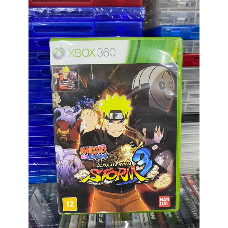 3 melhores jogos do Naruto do Xbox 360 #shorts 