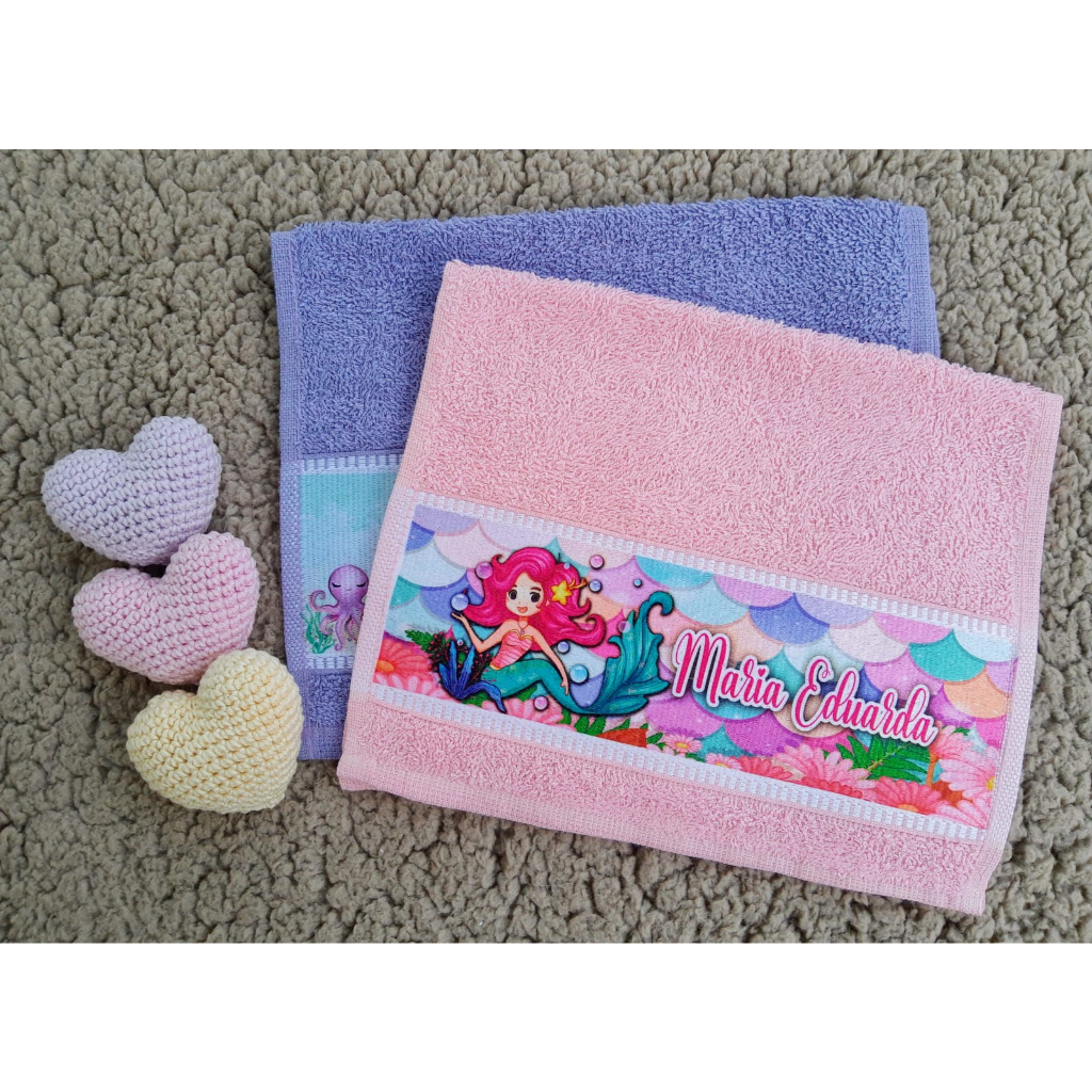 Toalha escolar personalizada - Menina / Susi Baby