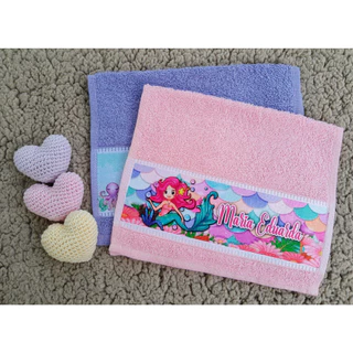 Toalha escolar personalizada - Menina / Susi Baby