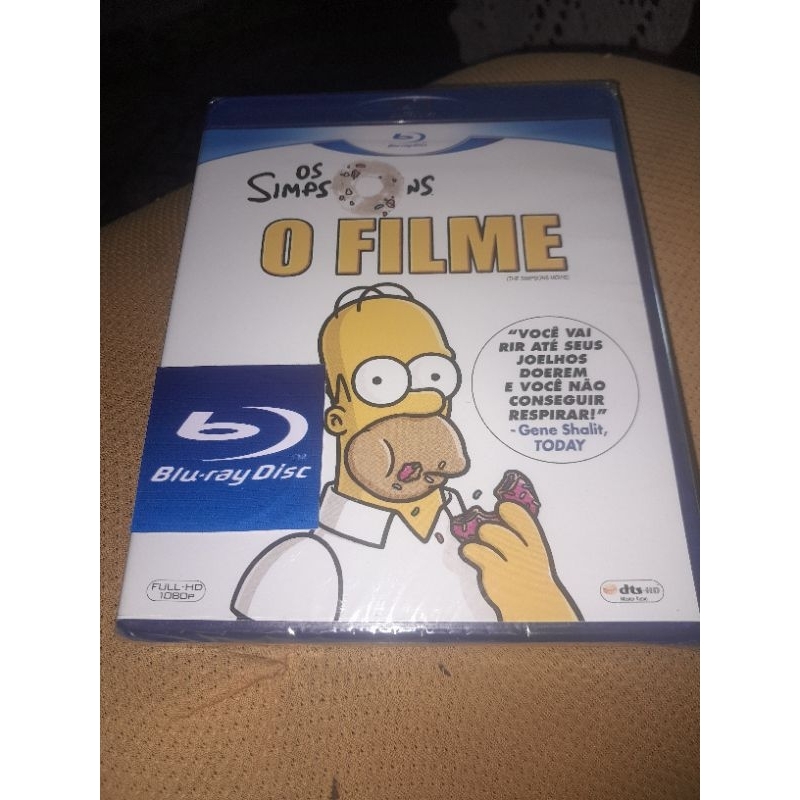 Blu Ray Os Simpson O Filme Novo Original Lacrado Shopee Brasil