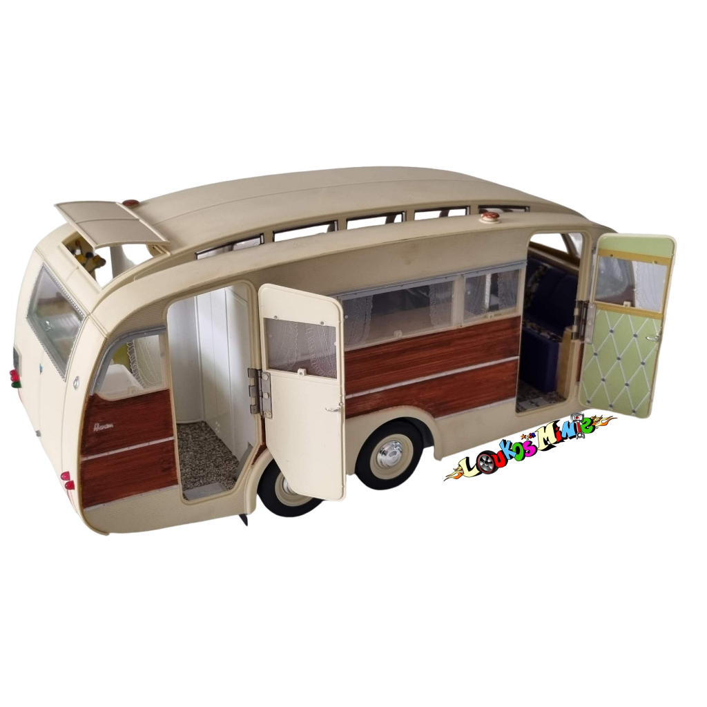 NOREV - 99 - Mercedes 250 SE Caravane Hénon - Orange - En boite
