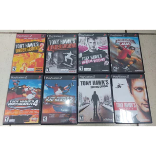 Coleção Tony Hawk´s Pro Skater ps2 todos os jogos