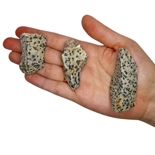 Jaspe Dalmata Pedra Natural Bruta Cristal