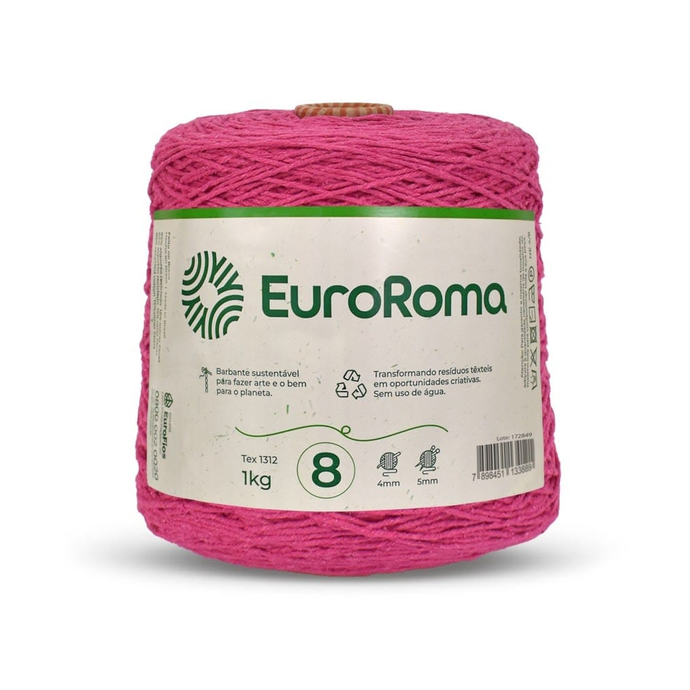 barbante fio 8 euro roma de 1 kilo | Shopee Brasil