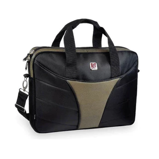 BOLSA TOTE EXECUTIVA NOTEBOOK 15'' MASCULINO PRETA BEGE 5347