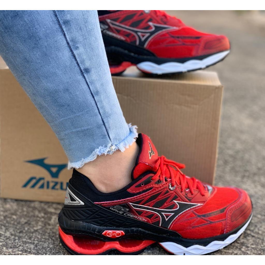 Mizuno wave creation 20 hot sale lançamento