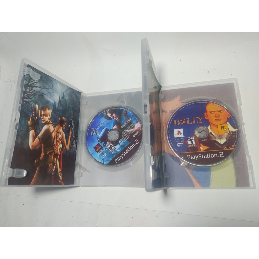 resident evil 4 e bully patch para ps2 | Shopee Brasil
