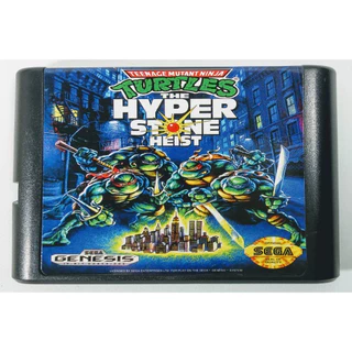 Turtles Hyperstone Heist, Sega, Mega Drive, Cartucho de Mega Drive