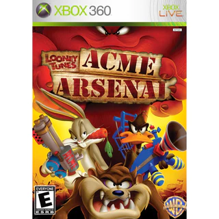 looney tunes acme arsenal xbox 360 - MIDIA FÍSICA