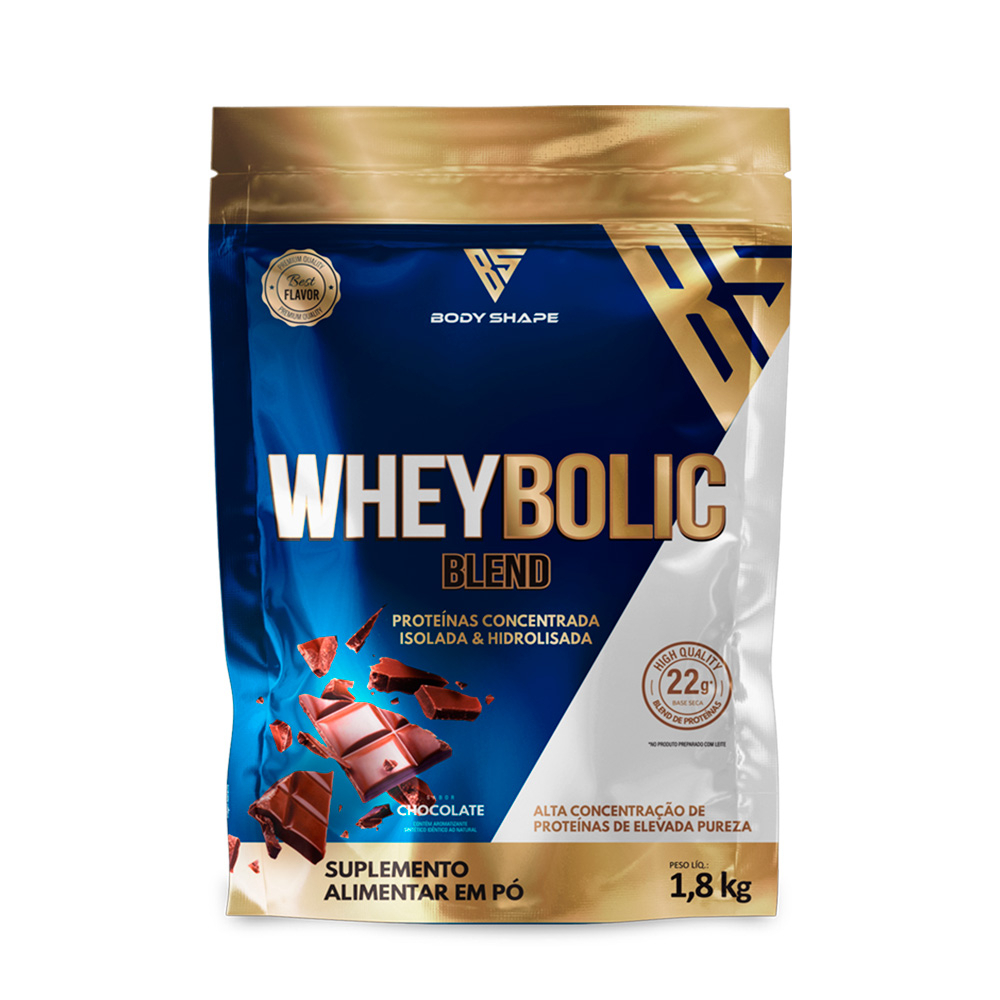 Whey Concentrado / Isolado / Hidro Blend 1,8 Kg Body Shape