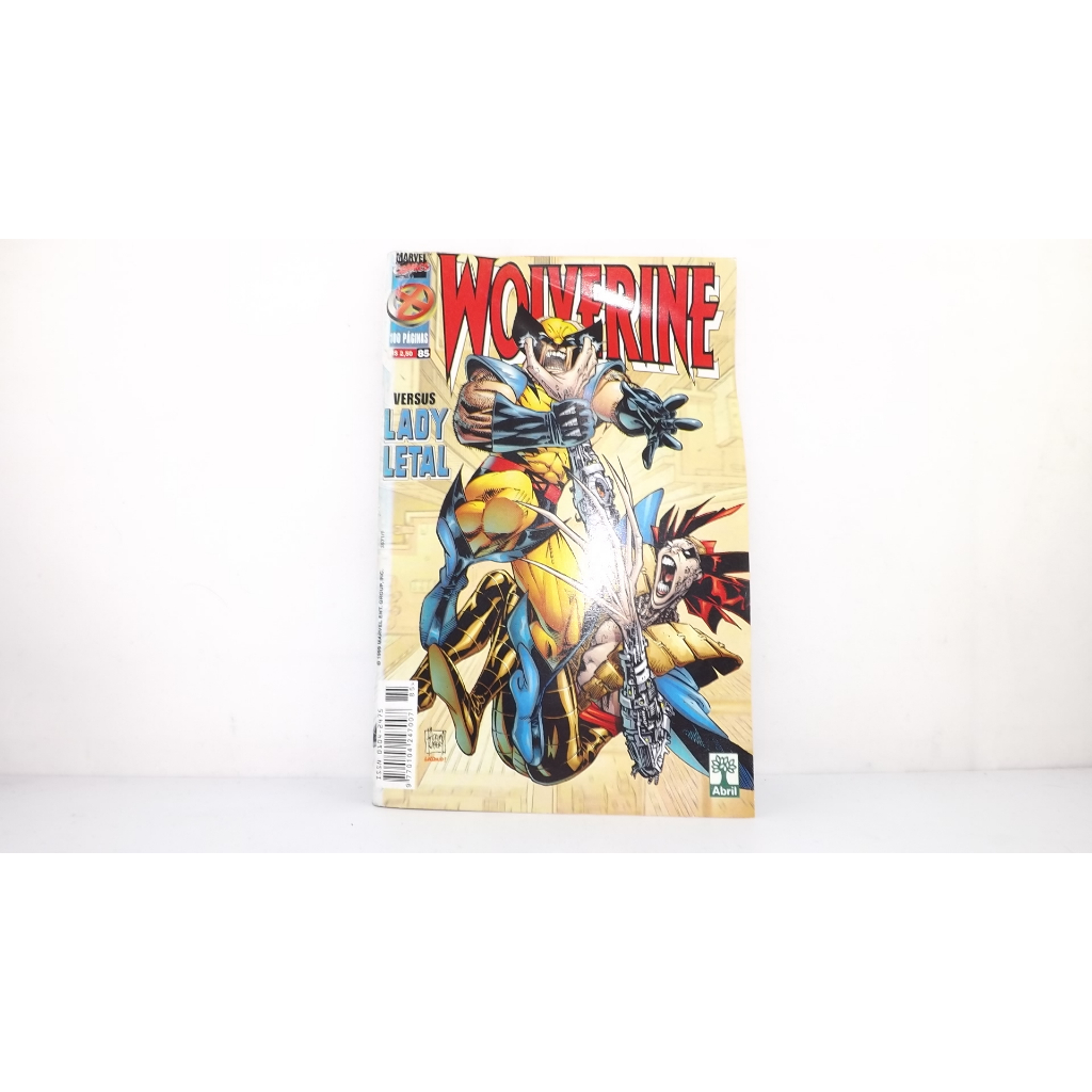 Hq Wolverine Nº 85 Coleção 1999 Marvel Abril Jovem Semi Nova | Shopee ...