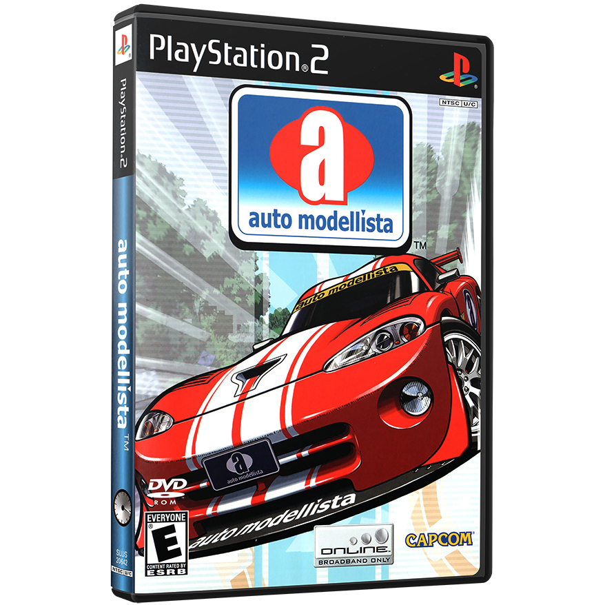 Jeu Auto Modellista PS2 Japonais - Version Japan PS2 En Très Bon état Avec Boîte
