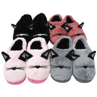 Pantufa Infantil de Gatinho Estilo sapatinho