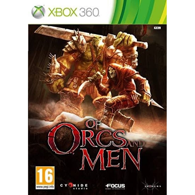 Of Orcs and Men Xbox 360