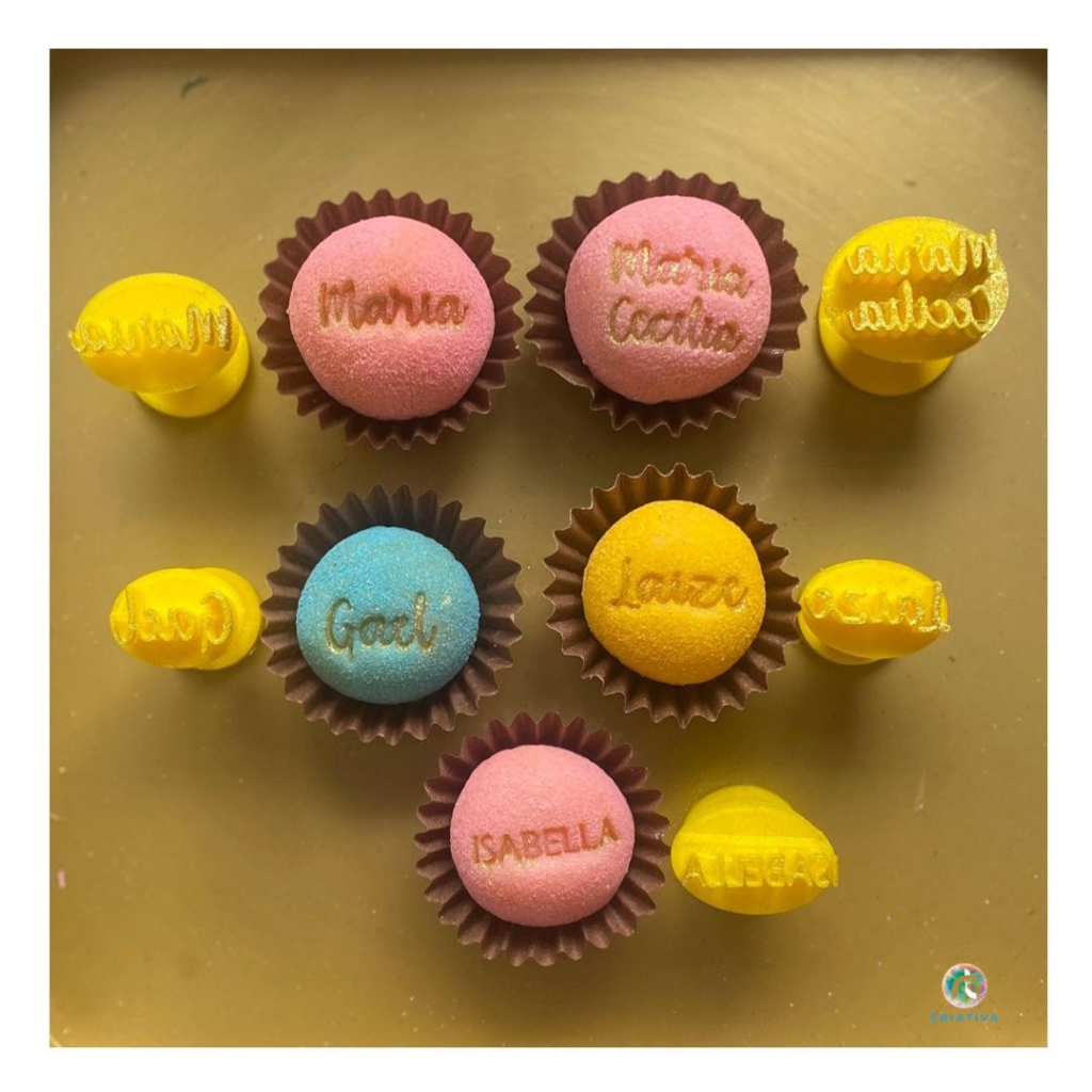 CARIMBO PERSONALIZADO PARA BRIGADEIRO | Shopee Brasil