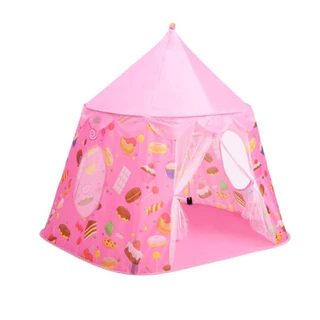 Barraca Tenda Toca Cabana Para Acampamento Mundo Doce Feliz em Oferta na Shopee