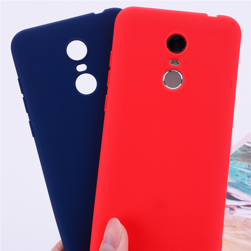 Capa Silicone Candy Fosca Matte Slim Para Xiaomi Redmi 5 Plus
