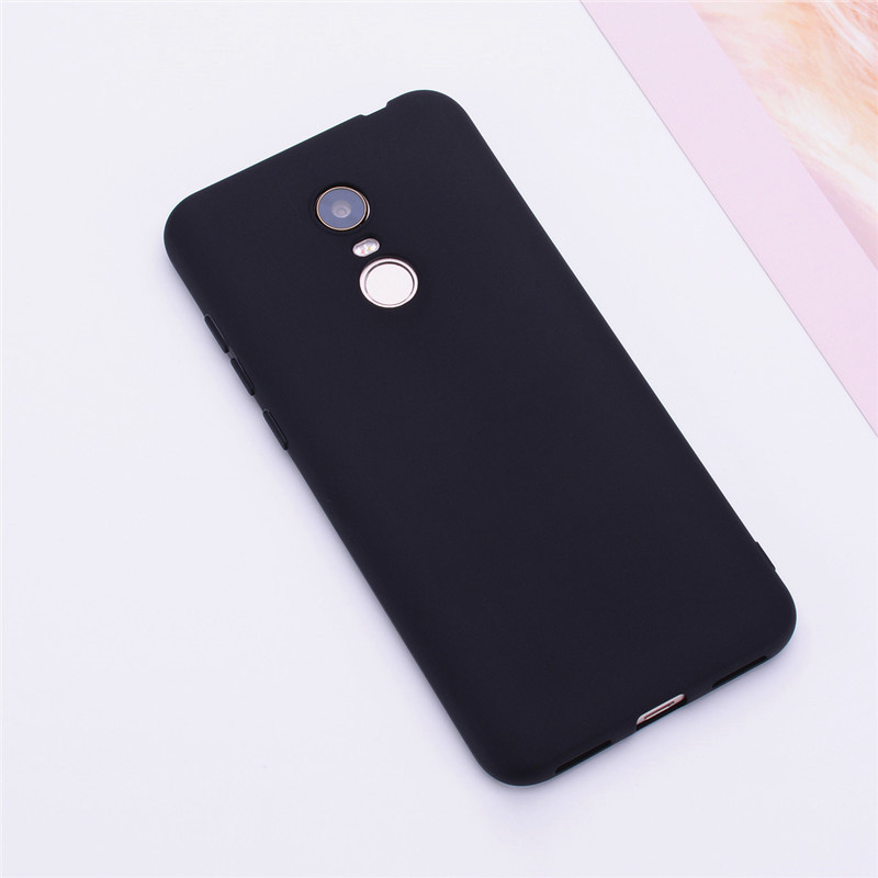 Capa Silicone Candy Fosca Matte Slim Para Xiaomi Redmi 5 Plus