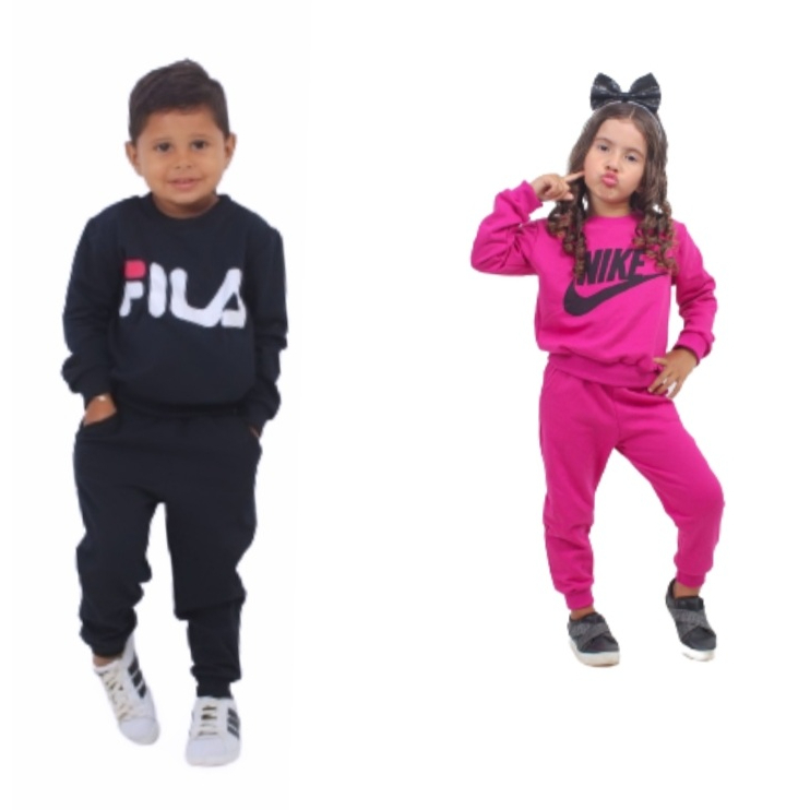 Conjunto fila feminino store infantil