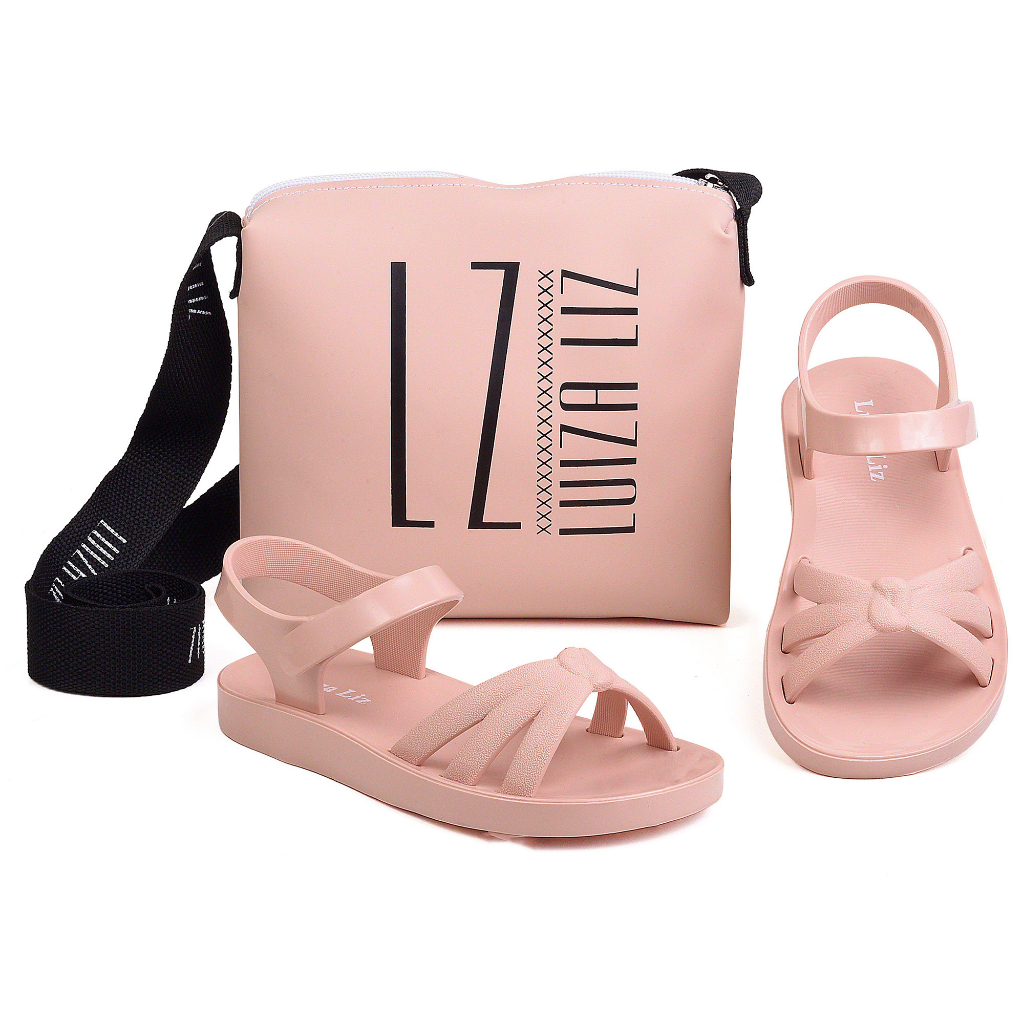 Sandália Infantil Luiza Liz com Bolsa de Lado Bag
