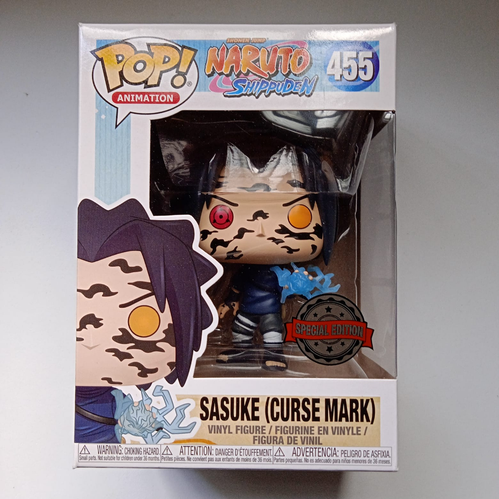 Funko Pop! Sasuke (Curse Mark) - Nº 455 - Loja Quest! - A sua