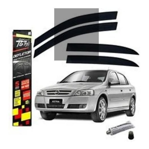 Calha De Chuva Defletor Astra Sedan 99/11 Hatch 03/11 4p