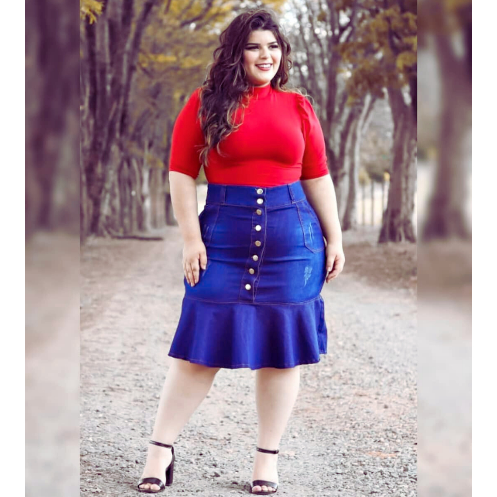 Saia social 2024 plus size