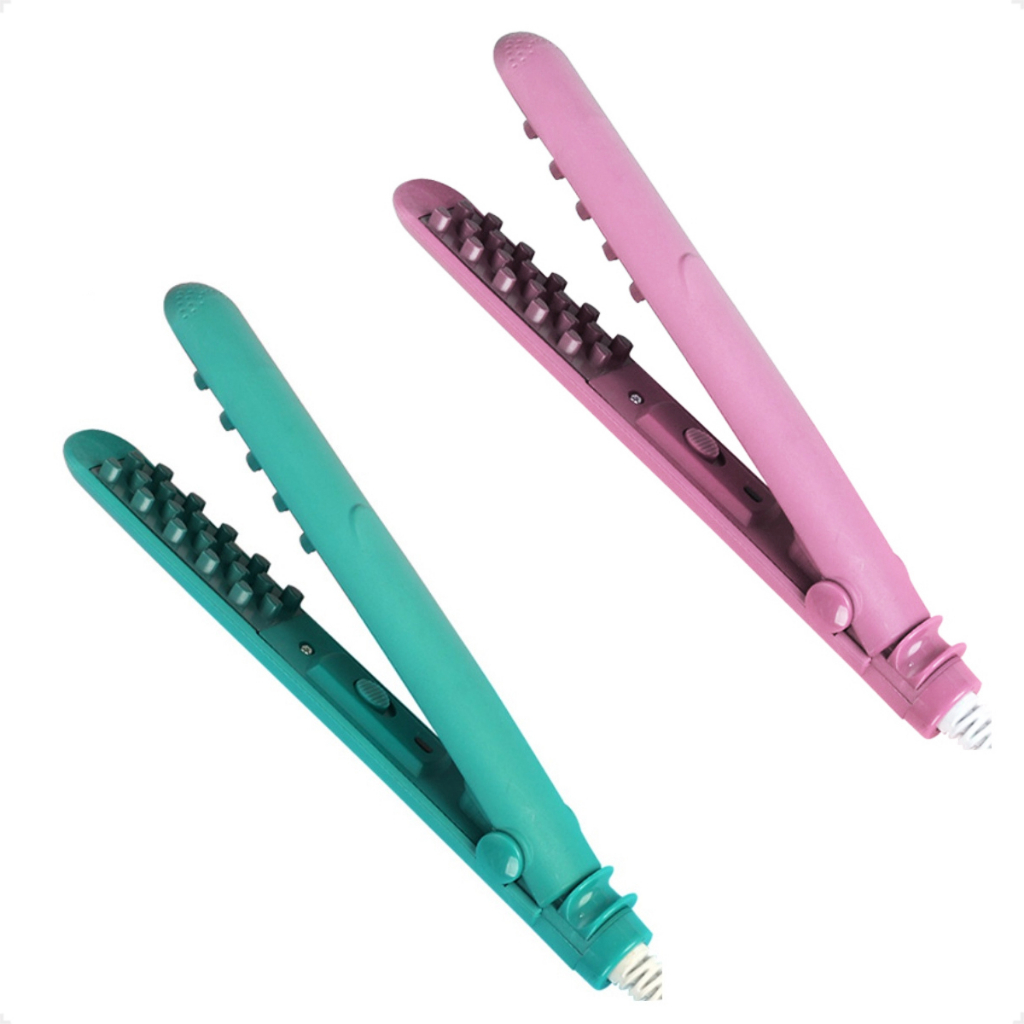 Chapinha Frisar Ondular triondas Cabelos 3D De Alta Qualidade Bivolt ...