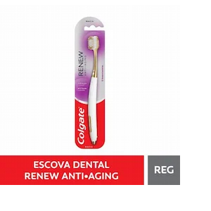 Escova de Dente Colgate Renew Anti-Aging | Shopee Brasil