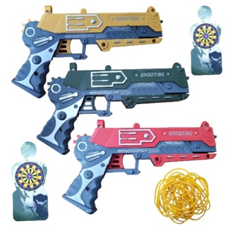 Kit Coldre + 2 Pistola Lançador De Dardos Arminha Brinquedo