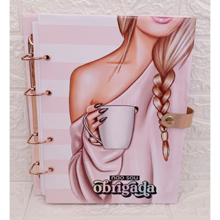 Caderno Argolado Fichário Colegial