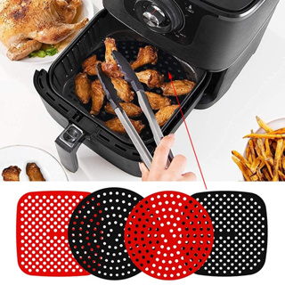Kit 3 Tapete Fryer Antiaderente De Silicone Para Air Fryer