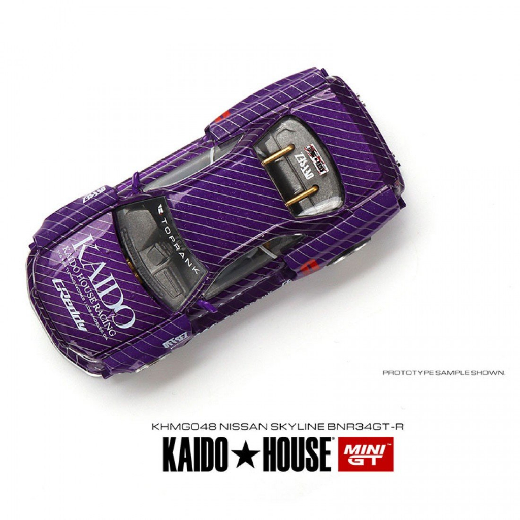 Mini GT KHMG048 X KAIDO Casa 1/64 NISSAN SKYLINE-R R34 Trabalhos