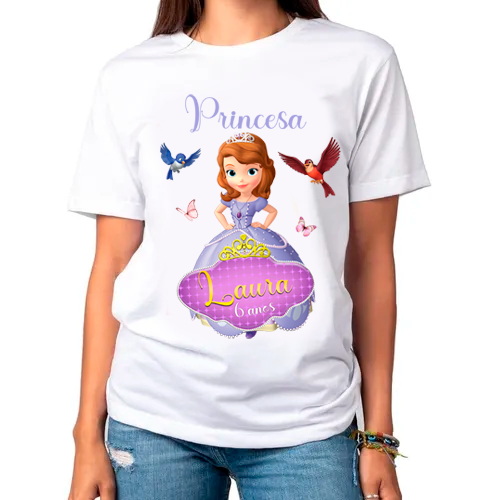 Camisetas princesa sofia hot sale