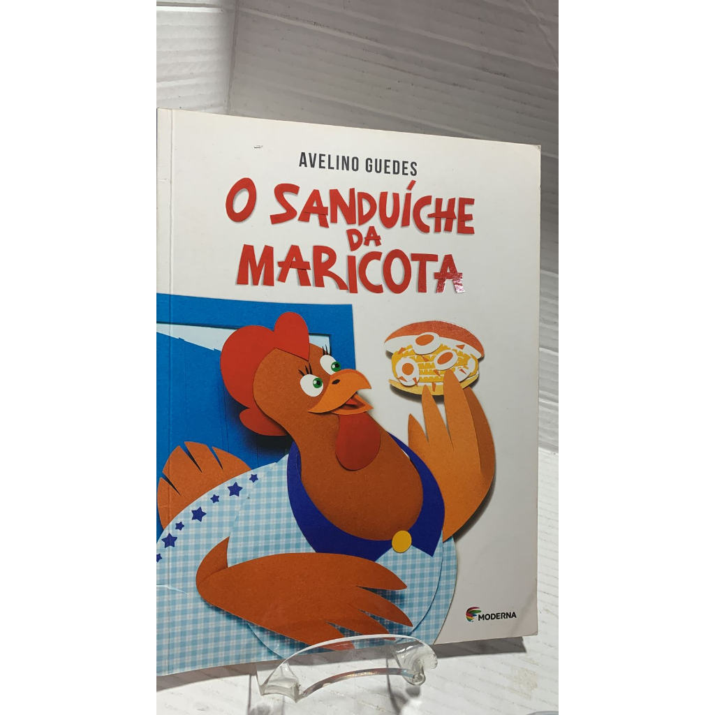 Livro - O Sanduiche da Maricota - Avelino Guedes | Shopee Brasil